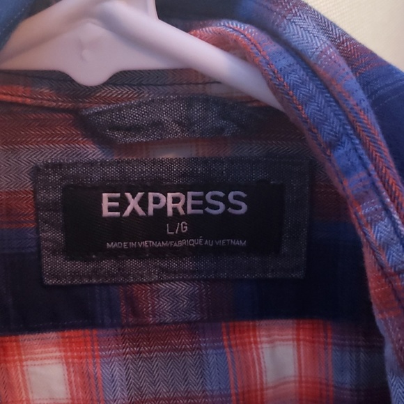 Mens Buttom up Long Sleeve Flannel - Picture 2 of 2